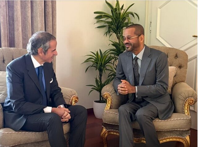 رایزنی وزیر امور خارجه عمان و رافائل گروسی در ژنو رایزنی وزیر امور خارجه عمان و رافائل گروسی در ژنو